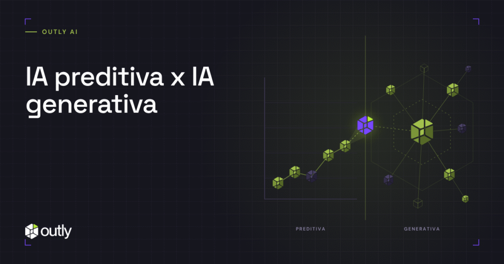 IA preditiva x IA generativa